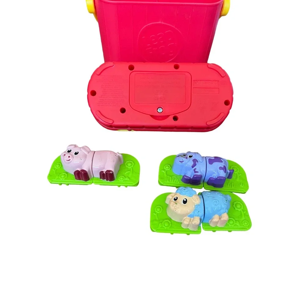 LeapFrog Farm Mash-Up Kids Learning Toy Red Yellow Good Interactive Musical Set